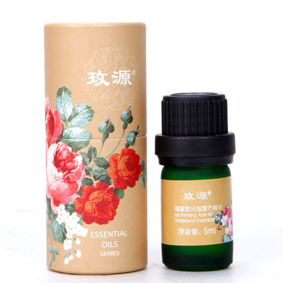 玫源玫瑰紧致抗皱复方精油5ml 平阴玫瑰精油 天源玫瑰精油洗化